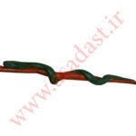 عصای کلکسیونی منبت کاری شده طرح مار مدل Smooth Snake