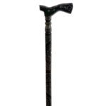 عصا آبنوس مصری طرح ستاره آنتارس کد 536