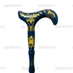عصا چوبی با دسته ارگونومیک آنتیک سرمه: ترکیبی از هنر و اصالت