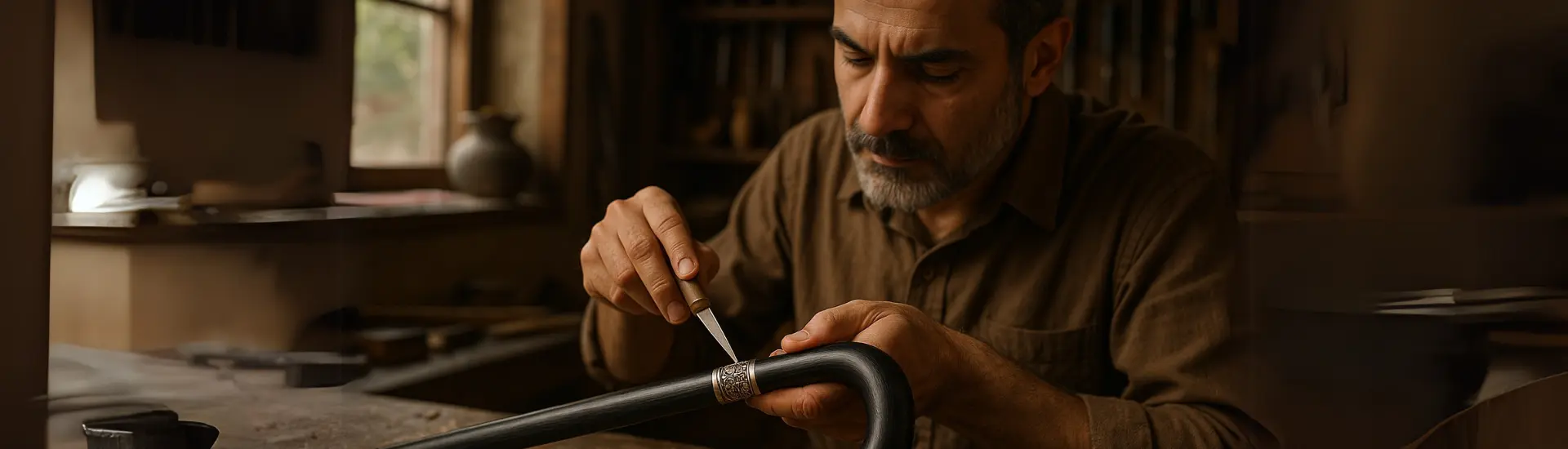 عصای آبنوس
