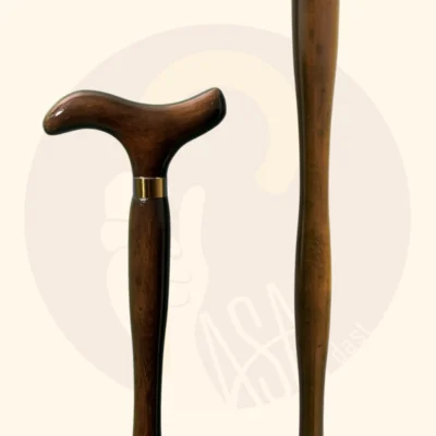 عصای چوب راش مدل کویر کد SA0031
