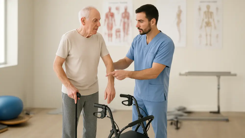 عصا بهتره یا واکر