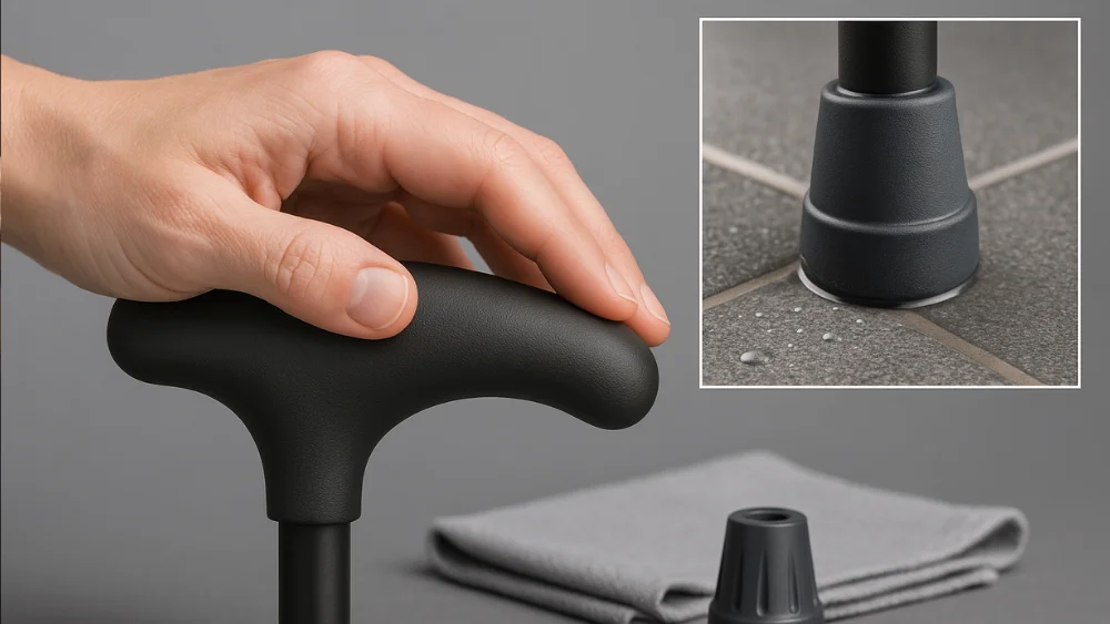 عصای مناسب کمر درد؛ راهنمای انتخاب و استفاده