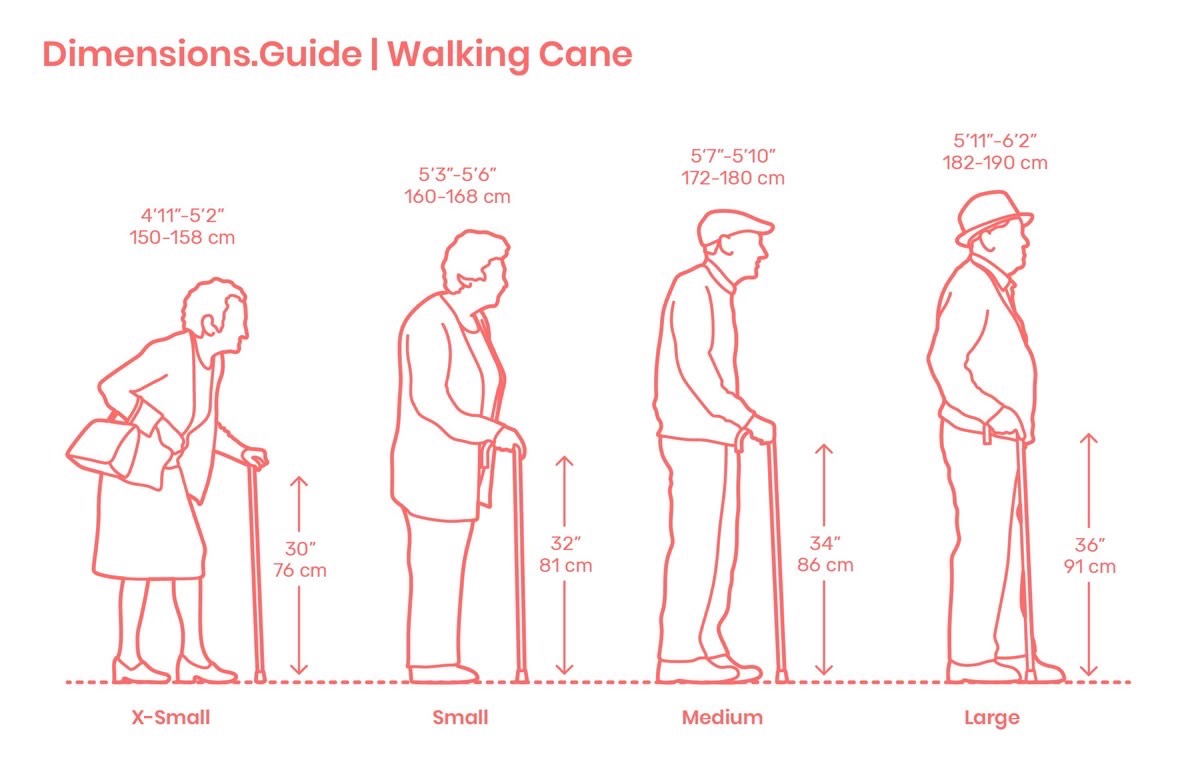 Setting the cane