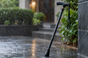 Waterproof walking stick